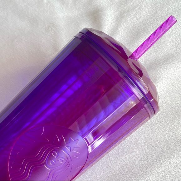 Starbucks Purple Dome Venti Tumbler 24oz Summer 2021 NWT - Picture 10 of 12